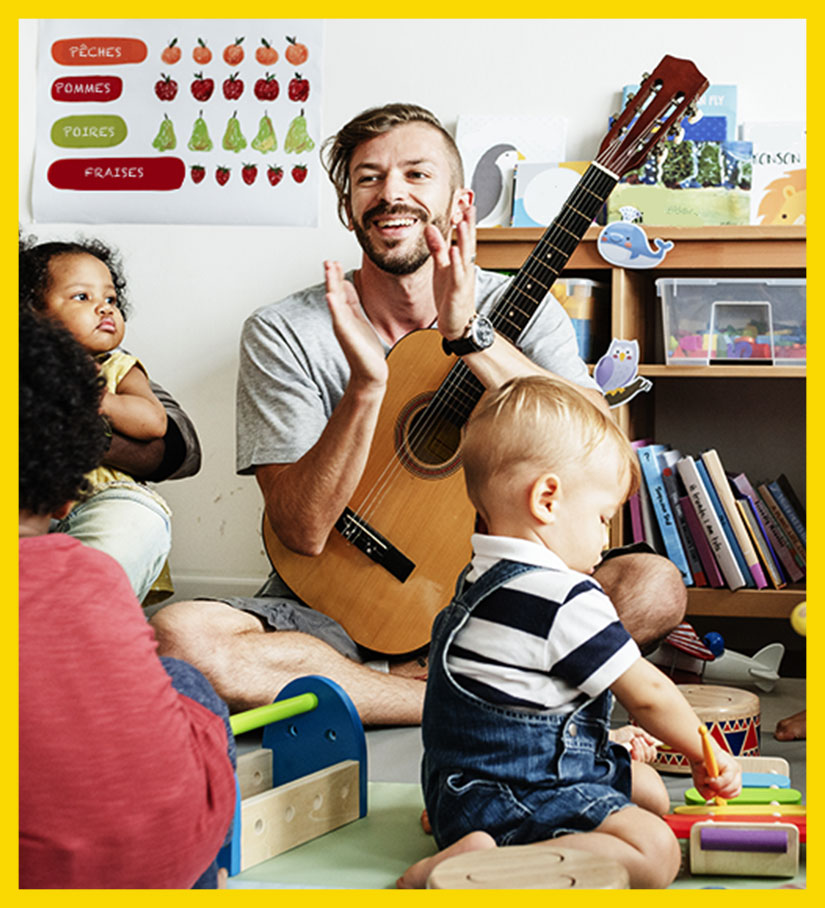 Éveil musical en crèche